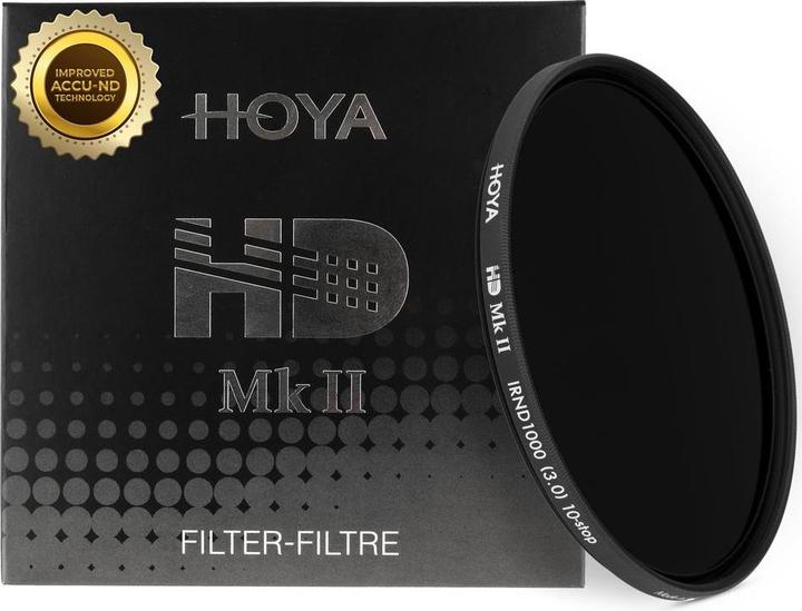 Produktbild Hoya Filter HD MkII IRND1000 (3.0) 72mm (72 mm, ND- / Graufilter)