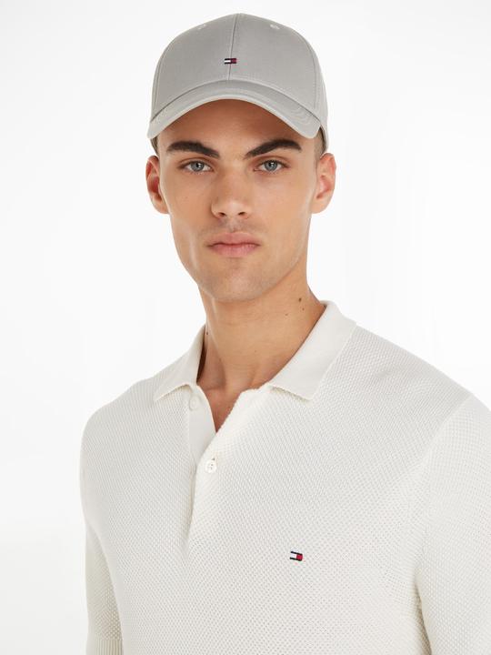 Produktbild Tommy Hilfiger Herren Cap Classic BB Cap mit Logo, Grau (Drizzle Grey), Onesize (One Size)
