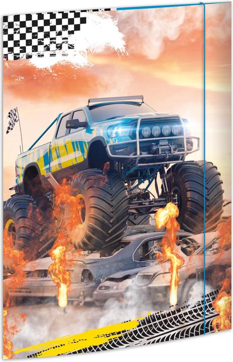 Produktbild Rnk Verlag Zeichenmappe DIN A3 Monster Trucks (A3, 1 x)