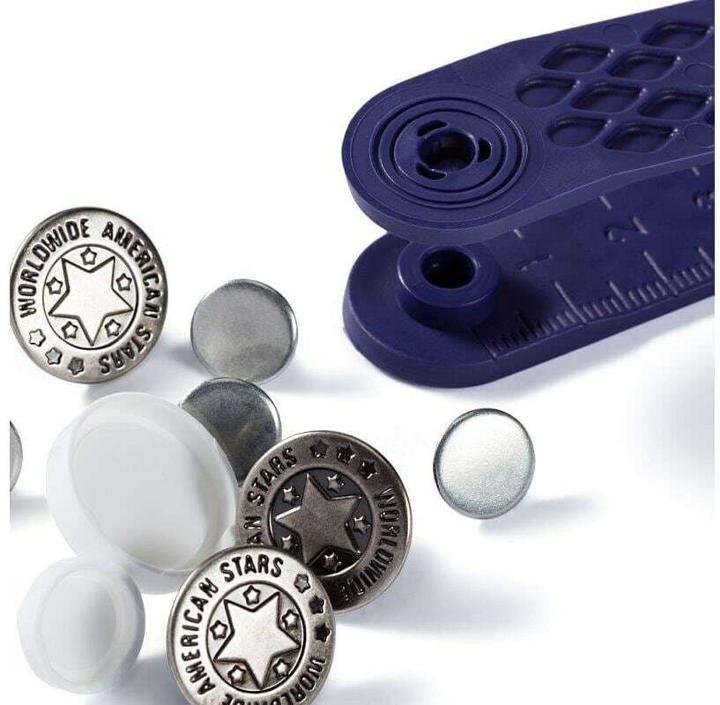 Actual product image Prym American Star jeans button