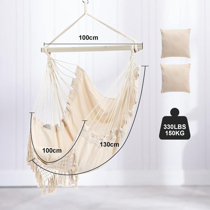 Actual product image Yaersi Hanging chair (150 kg)