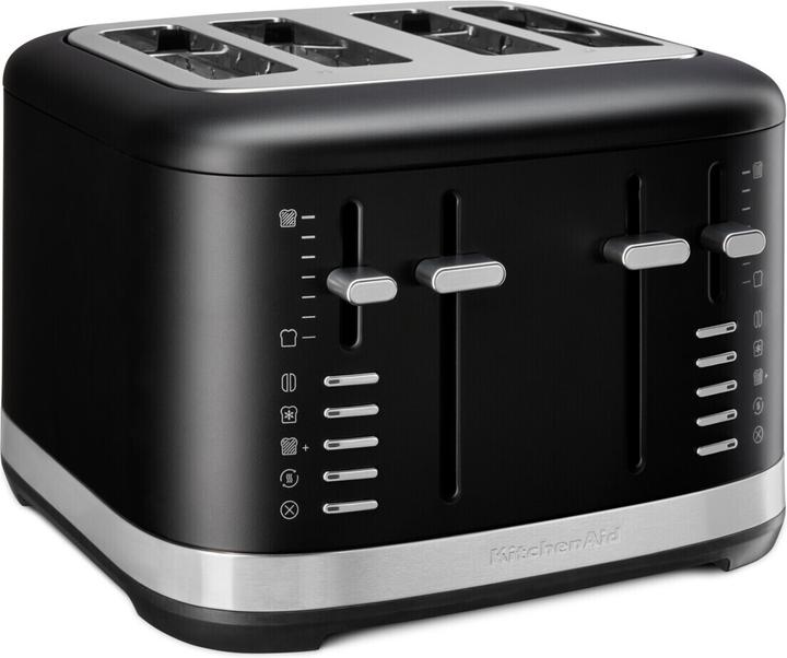 KitchenAid 5KMT4109EBM manueller 4-Scheiben Toaster Matt Schwarz