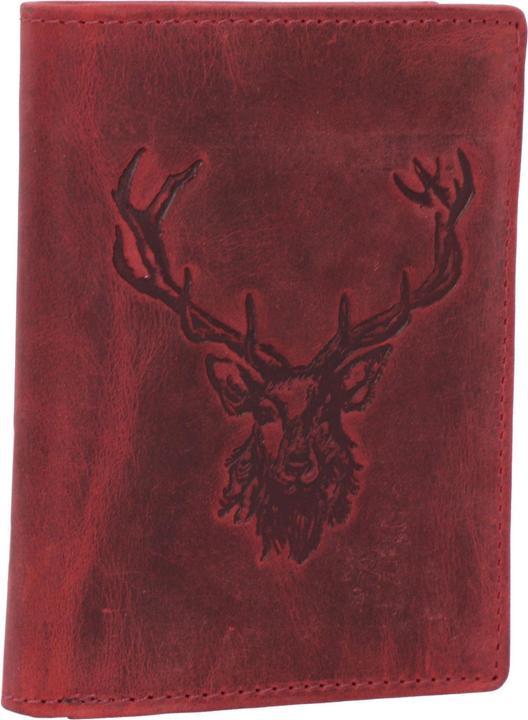 Immagine prodotto Greenburry Portafoglio vintage in pelle di cervo 9,5 cm
