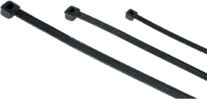 Hama Cable tie set, 2.5 x 100/150/200 mm, black, 150 pieces (Plastic cable ties, 200 mm, 150 pcs.)