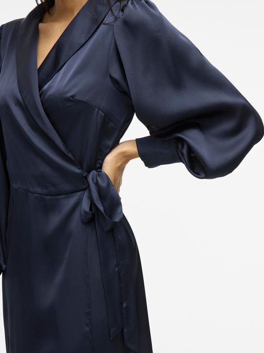 Produktbild Vila Langärmeliges Midi Wickelkleid (38)