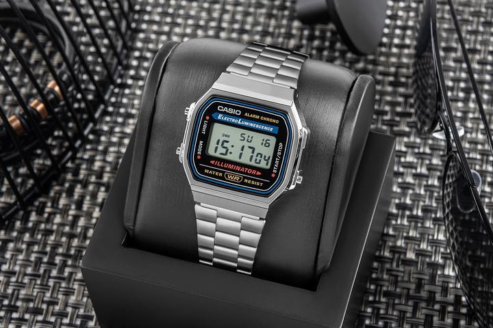 Productafbeelding Casio Retro Vintage - A168WA-1W (Digitaal horloge, 34 mm)