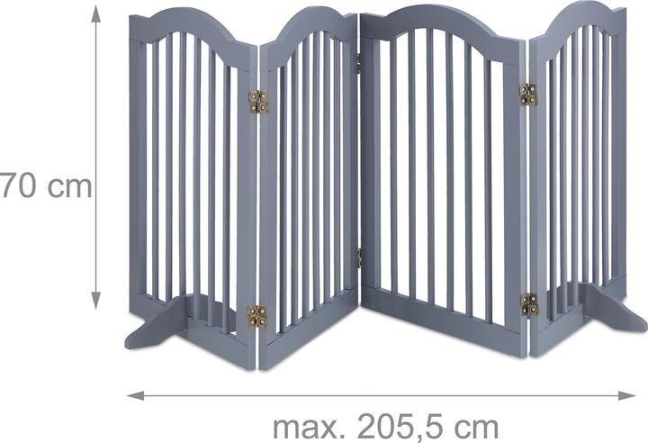 Produktbild Relaxdays Absperrgitter (205.50 cm)