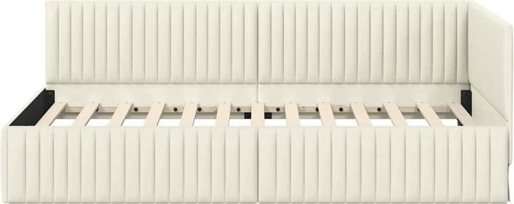 Actual product image vidaXL Samtbettgestell (100 x 200 cm)
