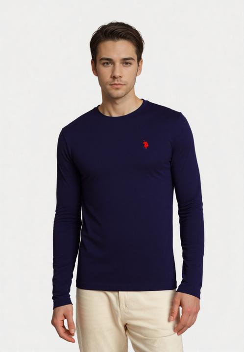 Immagine prodotto U.S. Polo ASSN. Longsleeve Langarmshirt mit Rundhalsausschnitt R-Neck (M)