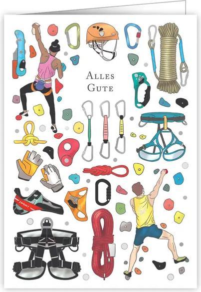 Quire Karte Alles Gute