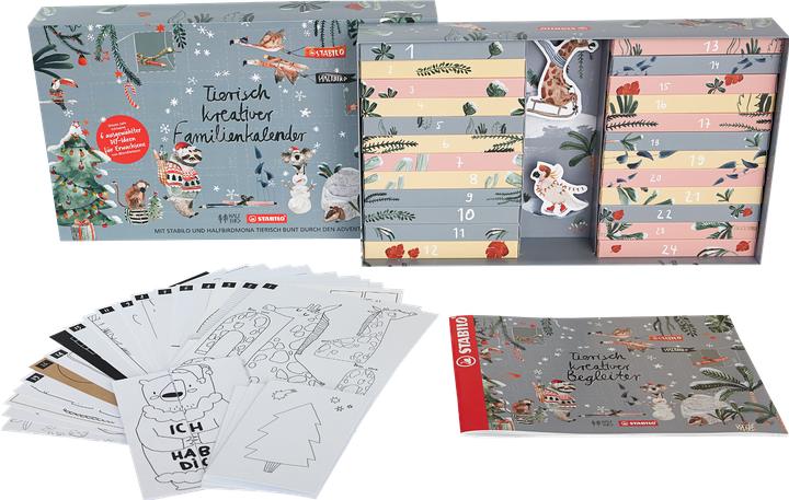 Actual product image STABILO Advent calendar 2022