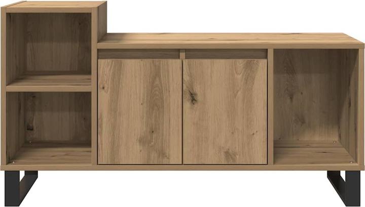 Image du produit vidaXL Armoire TV Lowboard Meuble TV Chêne Artisan (100 x 35 x 55 cm)