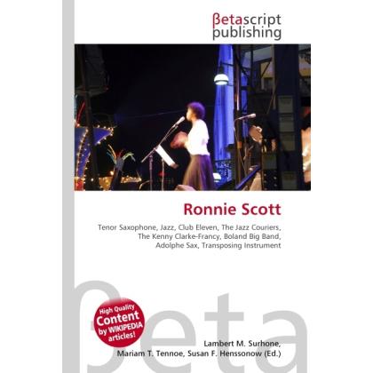 Ronnie Scott, Fachbücher