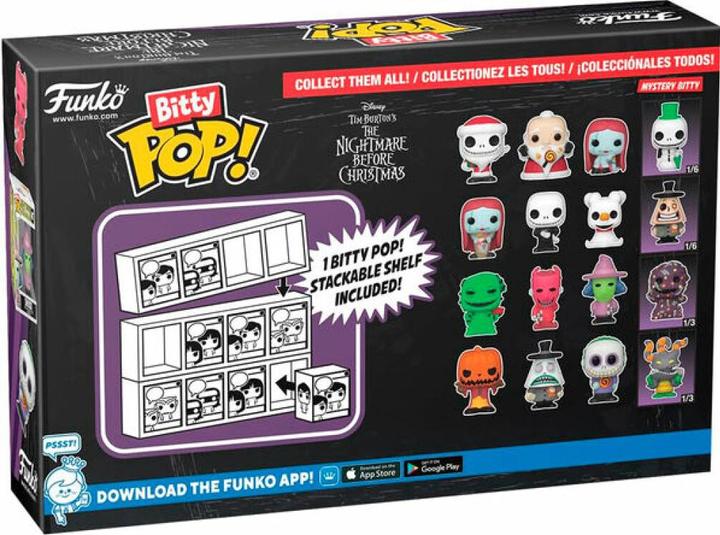 Actual product image Funko Bitty Pop! 4-Pack: The Nightmare Before Christmas (1 piece - assorted)
