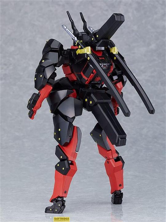 Actual product image Good Smile Company Kuromukuro figurine Moderoid Plastic Model Kit Kuromukuro 15 cm