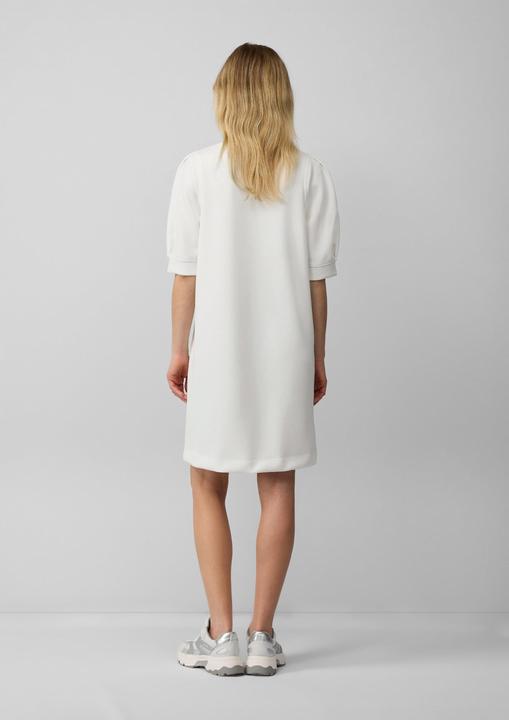 Actual product image S.Oliver Kleid Kurzes Scuba-Kleid mit Puffärmeln (46)