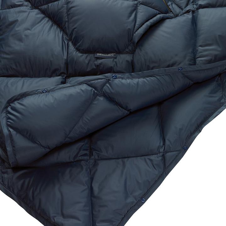 Actual product image Therm-a-Rest Honcho Poncho Down Outerspace Blue (One size)