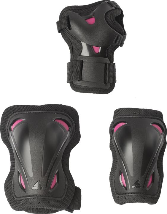 Image du produit Rollerblade Bladegear 3 Pack Femmes (M, Protège-poignets, Genouillère, Coudes)
