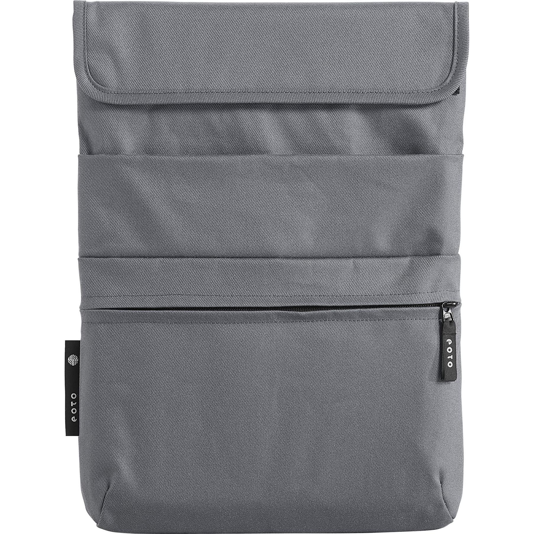 Eoto Laptop-Tasche ROAM:OFFICE XL, bis 16", nachhaltig (16"), Notebooktasche, Grau