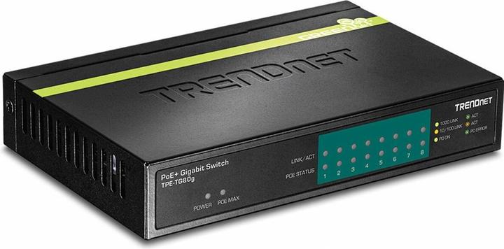 Trendnet TPE-TG80g PoE Switch GREENnet (8 Ports)