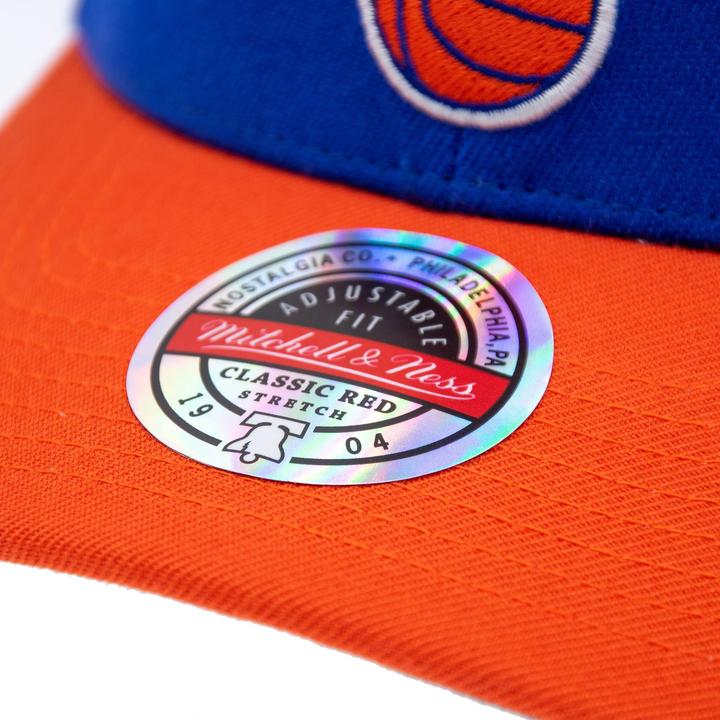 Produktbild Mitchell & Ness M&N Stretch Snapback Classic Red Cap - New York Knicks (One Size)