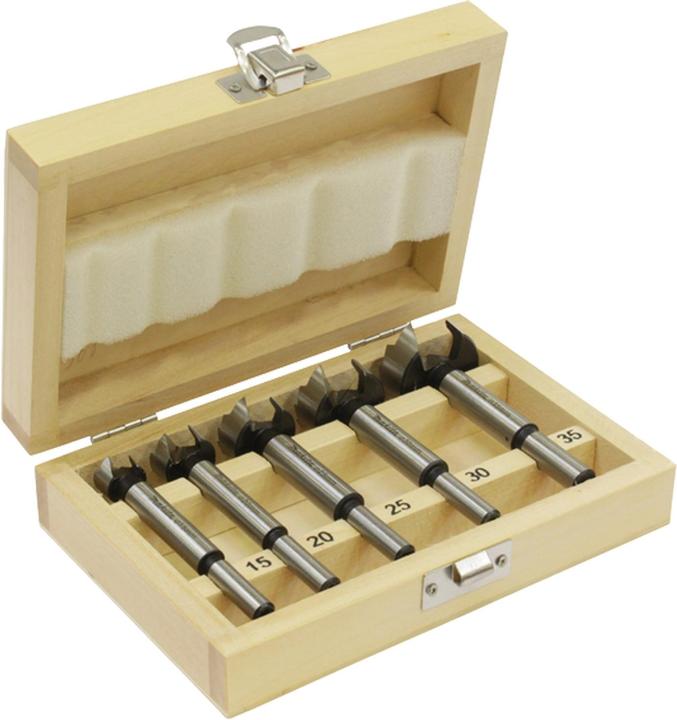 Makita Forstner bit set (15 millimetres, 25 millimetres, 30 millimetres, 35 millimetres, 20 mm)