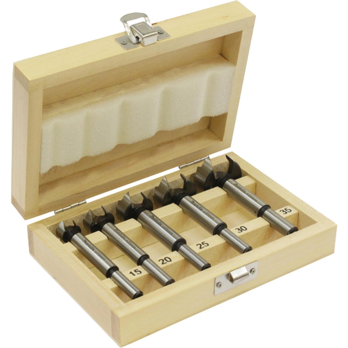 Makita, Bohrereinsatz, Forstnerbohrer Set (15 Millimeter, 25 Millimeter, 30 Millimeter, 35 Millimeter, 20 mm)