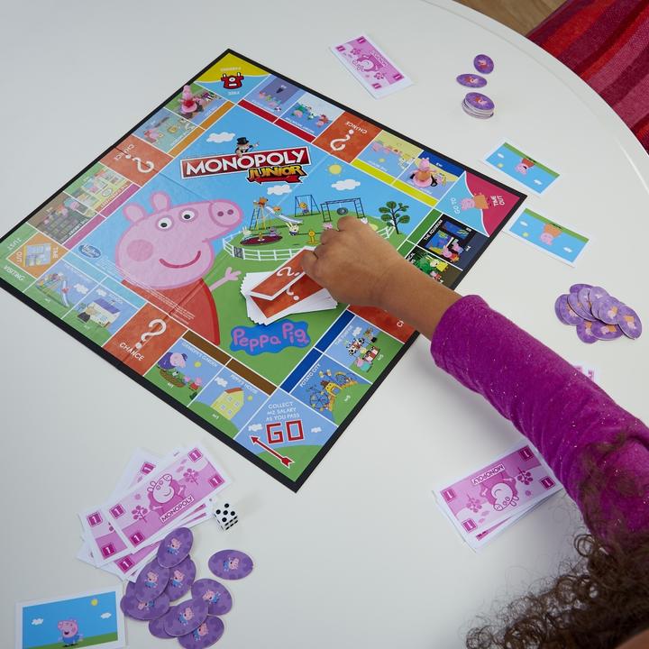 Produktbild Monopoly Junior: Peppa Pig (Französisch, 2 - 4 Spieler)