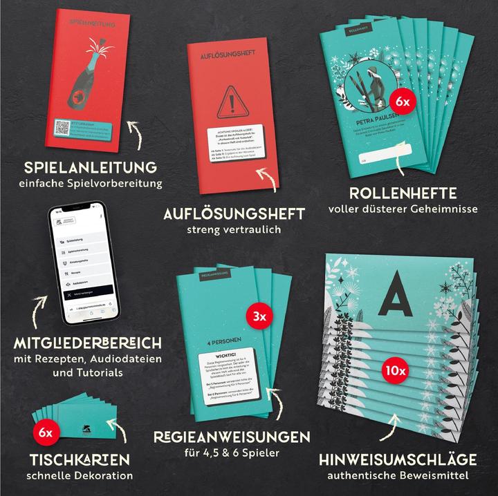 Produktbild Gourmet Criminelle Korkenknall mit Todesfall - Krimidinner (Deutsch)