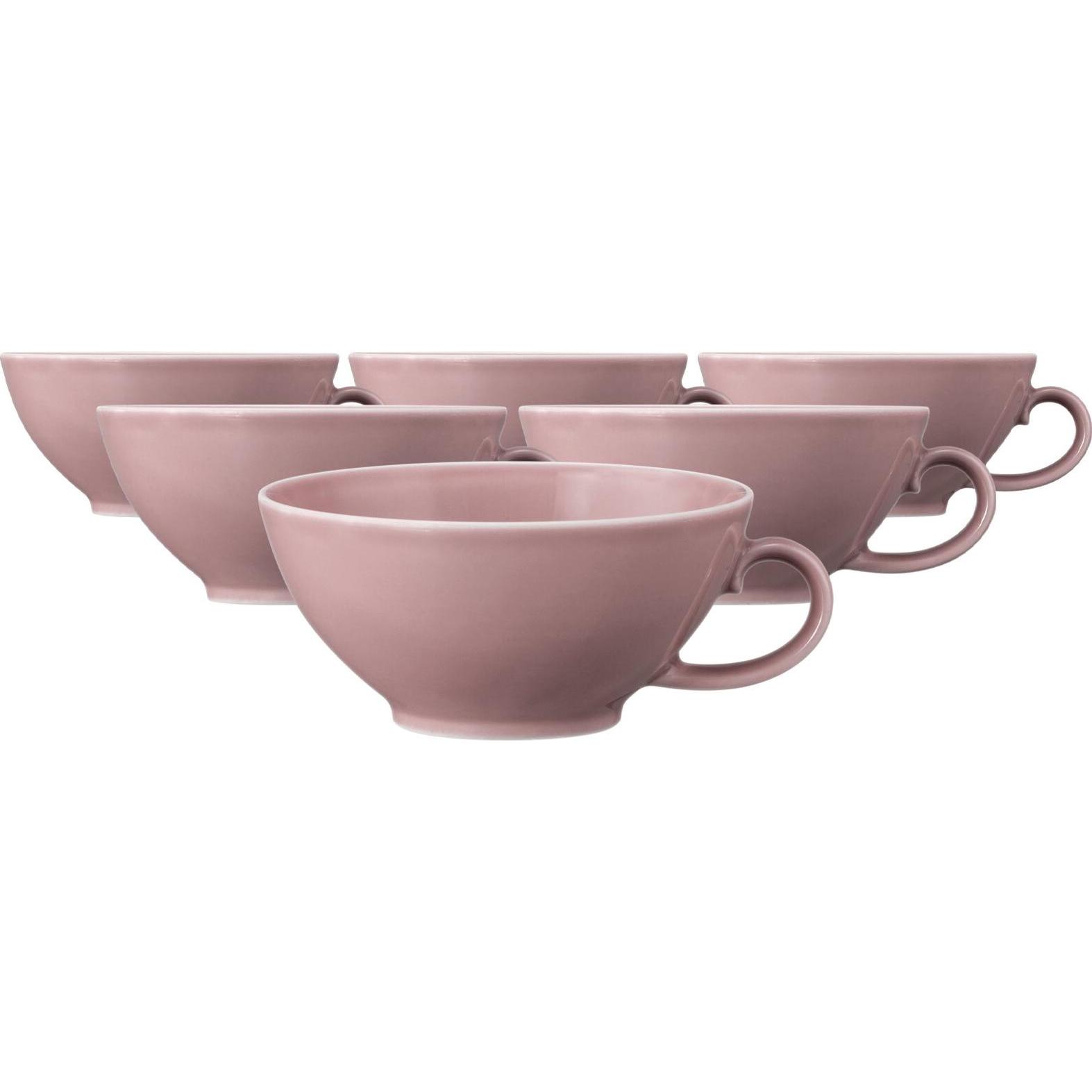 Seltmann, Tasse, Beat Color Glaze Teetassen (140 ml, 6 x)