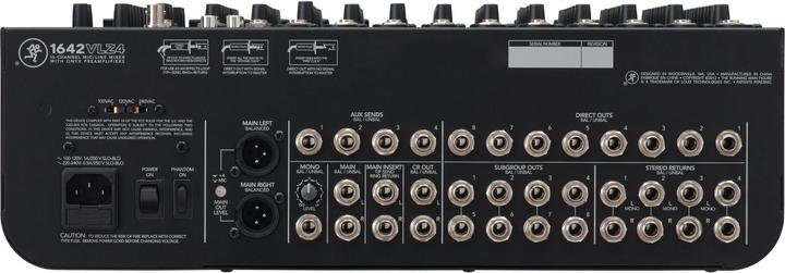 Immagine prodotto Mackie 1642VLZ4 (Mixer da studio e live)