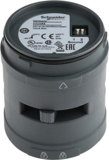 Produktbild Schneider Electric Black Buzzer, 85 dB, 60mm, 24 V