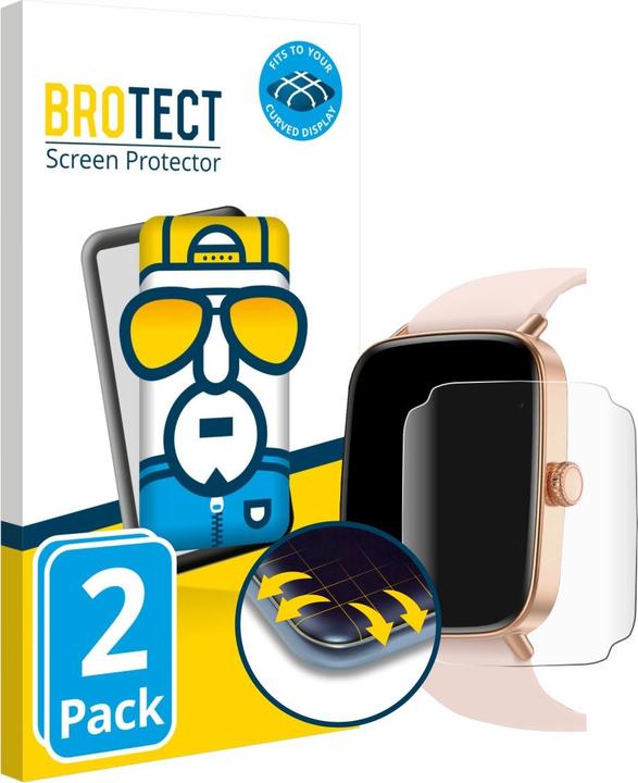 Produktbild BROTECT Fullscreen Schutzfolie Displayschutz Folie Klar Transparent