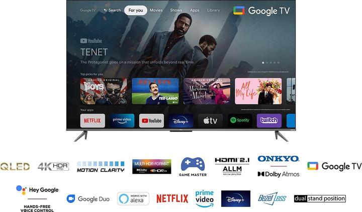 Produktbild TCL 65C635 (65", C635, QLED, 4K, 2022)
