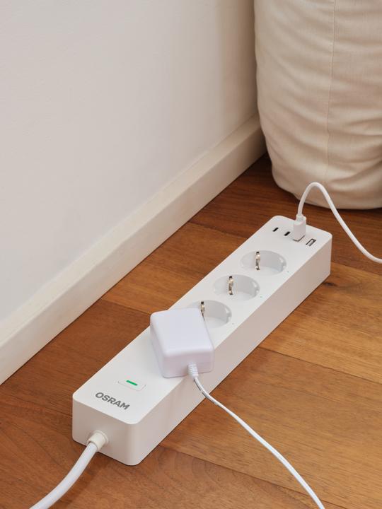 Actual product image Osram Zubehör SMART+ WIFI MULTIPOWER SOCKET EU EU White 4099854418198