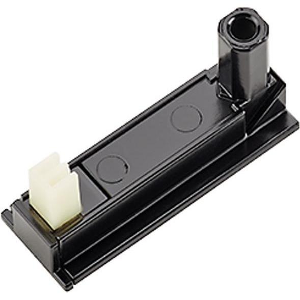 Bachmann, Steckdosenleiste, DESK2 Klebesockel RAL9005 Schwarz 2 StUck