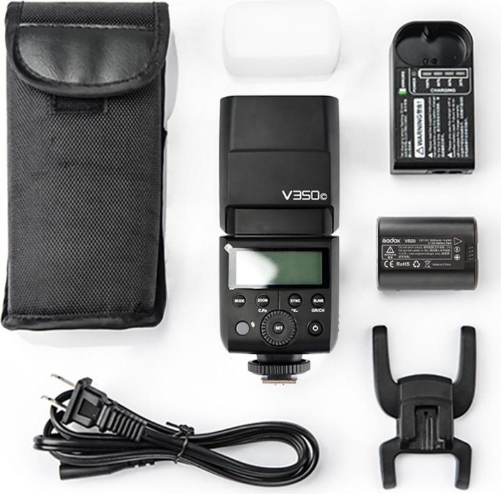 Actual product image Godox V350F (Plug-on flash, Fujifilm)