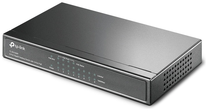 Immagine prodotto TP-Link Tl-Sg1008p (8 Porti)