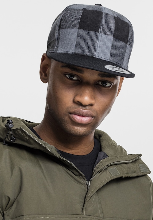 Actual product image Flexfit Checked Flanell Snapback (One size)