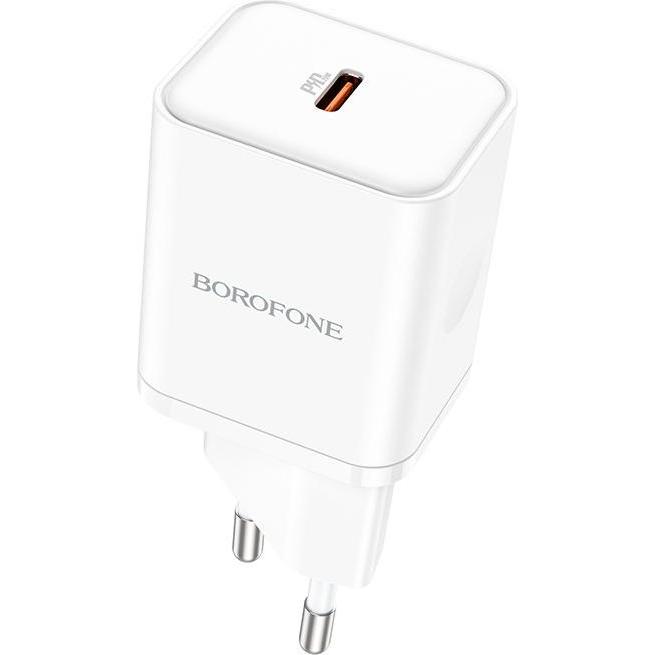 Thumbnail - Borofone BN6 Ladegerät (20 W), USB Ladegerät, Weiss