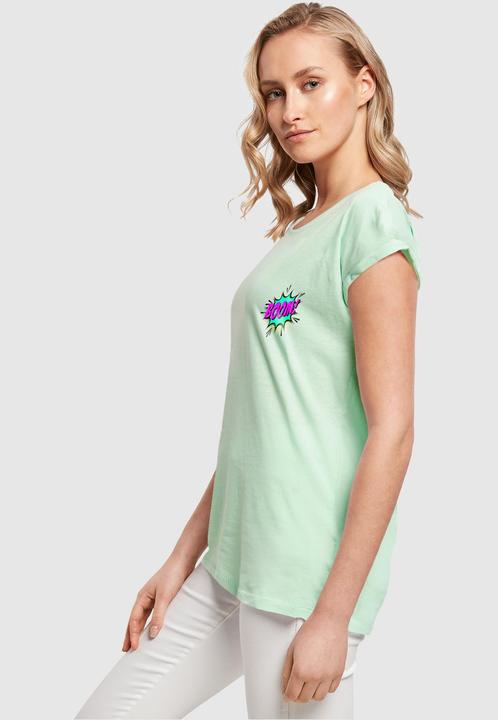 Image du produit Merchcode Tee-shirt femme BOOM épaule étendue - 116849 (4XL)