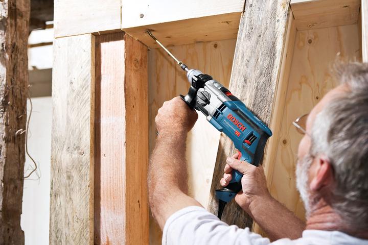 Actual product image Bosch Professional Impact drill GSB 20-2, with 7-piece masonry drill bit set (Electrical connection)