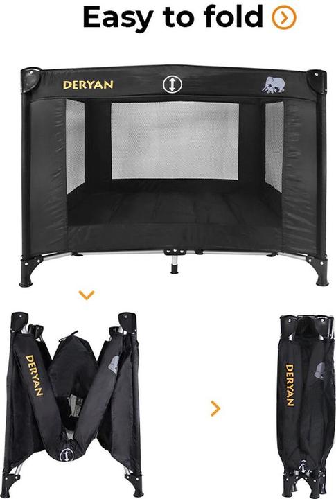 Produktbild Deryan Believer Reisebett (100 x 100 cm)