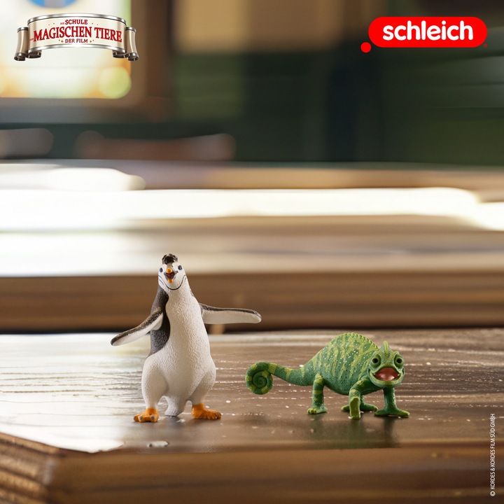 Actual product image Schleich Caspar the chameleon