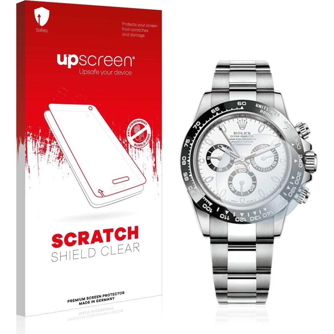 upscreen Scratch Shield Displayschutz, Smartwatch Schutzfolie, Transparent