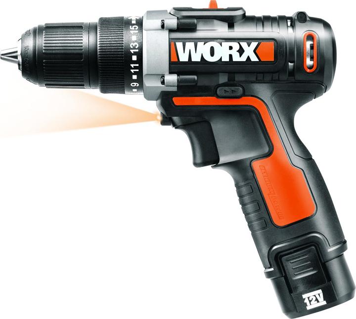 Produktbild Worx Akkuschrauber 12V WX128 (Akkubetrieb)