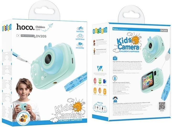 Actual product image Hoco Other Computer Accessory children camera with selfie function DV205 blue
