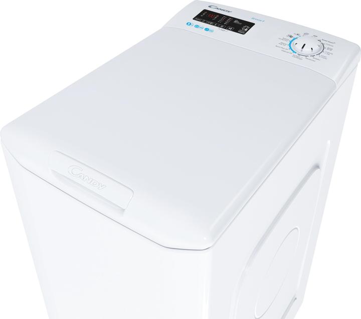 Produktbild Candy Smart CST 28T1/1-11 Toplader-Waschmaschine 8 kg 1200 U/min Weiss (8 kg, Unten)