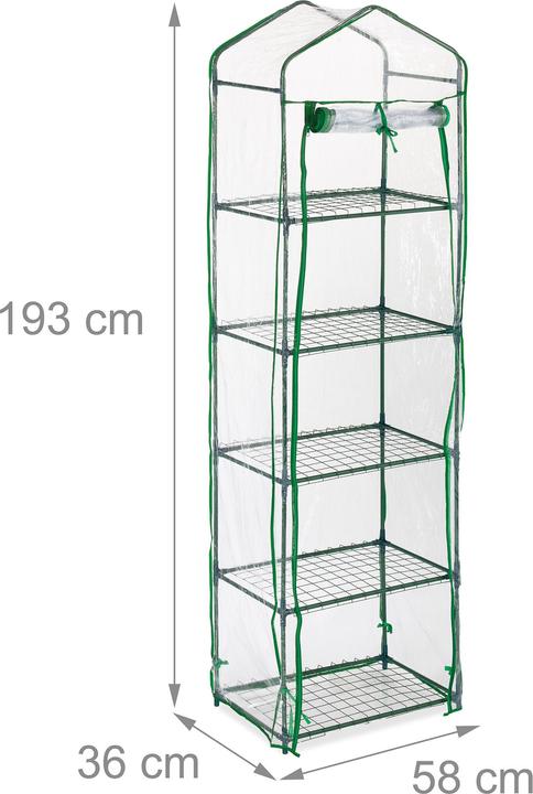 Produktbild Relaxdays Balkongewächshaus