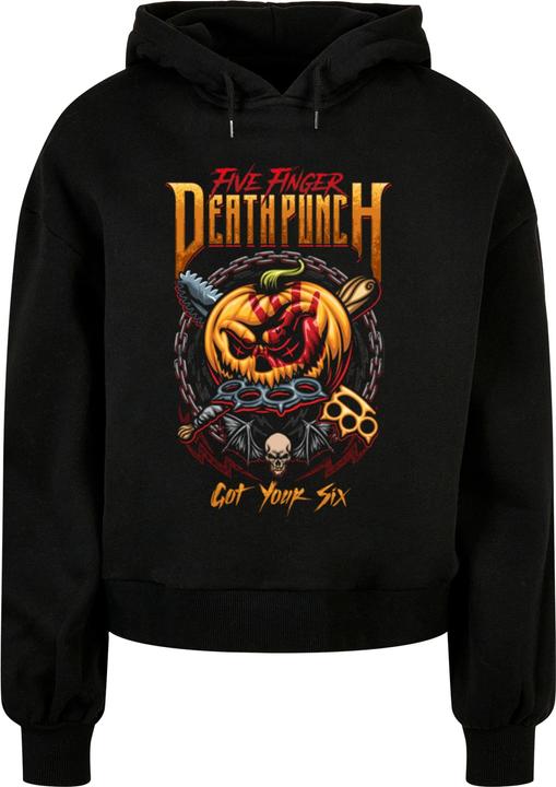 Actual product image Merchcode Ladies Five Finger Death Punch - Got Your Six Oversized Hoody - 121065 (XXL)